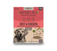 Natures Deli Senior GF Beef & Chicken 395g - Size: 395g