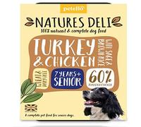 Natures Deli - SENIOR TURKEY & CHICKEN -WHEAT & GLUTEN FREE - DOG - 400g Trays x7