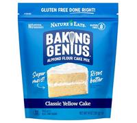 Nature's Eats Baking Genius Classic Yellow Cake Almond Flour Cake Mix, 400 ml