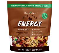 Nature's Eats Nuts for Energy Mega Trail Mix, Oz Assorted 16 Ounce