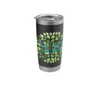 Natures Elegance Dragonfly Stainless Steel Insulated Tumbler