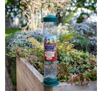 Nature's Feast Natures Feast Tall Metal Mesh Peanut Feeder For Small Garden Birds & Woodpeckers