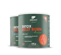 Nature's Finest by Nutrisslim Detox Burn Powder - Liver and Digestive Support - Weight Management with Opuntia (Nopal), Chlorella, Artichoke Extract and Milk Thistle - Natural Orange Flavor - Vegan