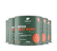 Nature's Finest by Nutrisslim Detox Burn Powder - Liver and Digestive Support - Weight Management with Opuntia (Nopal), Chlorella, Artichoke Extract and Milk Thistle - Natural Orange Flavor - Vegan