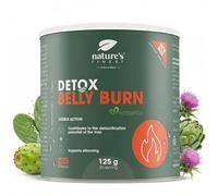 Nature's Finest by Nutrisslim Detox Burn Powder - Liver and Digestive Support - Weight Management with Opuntia (Nopal), Chlorella, Artichoke Extract and Milk Thistle - Natural Orange Flavor - Vegan
