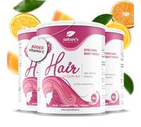 Nature's Finest by Nutrisslim Hair Vitamins Drink - Boost Hair Health with Biotin, Collagen, MSM Powder - Hair Care for Women Seeking Shiny, Strong, Thick Hair Growth - No Added Sugar