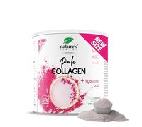 Nature's Finest by Nutrisslim Pink Collagen Latte Powder with Hyaluronic Acid, Coconut & Vanilla Flavour, Supports Hair, Skin & Nails, Energy Boost, and Emotional Balance