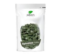 Nature's Finest by Nutrisslim Spirulina Tablets 250mg per Tablet (500 Tablets), 100% Organic Herbal Supplements, Natural Chlorophyll Source, Immune Booster Supplement - Vegan