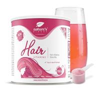 Nature's Finest Hair Vitamins Drink Mix with Biotin, 150 g (30 Servings) | 150 g, 30 servings. Per 5 g: collagen 1000 mg, MSM 1000 mg, vitamin C 100 mg, biotin 450 mcg.