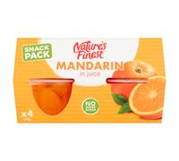 Natures Finest Mandarins In Juice 113g