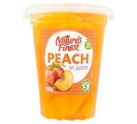 Nature's Finest Peach Slices in Juice 400g