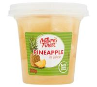 Nature's Finest Pineapple in Juice 200g × Pack of 1