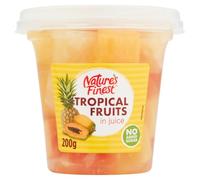 Nature's Finest Tropical Fruits in Juice 200g 200g × 6