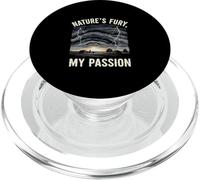 Natures Fury My Passion Storm Chaser Weather Photographer PopSockets PopGrip for MagSafe
