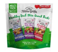 Nature's Garden Healthy Trail Mix Snack Packs - Mixed Nuts, Heart Healthy Nuts, Omega-3 Rich, Cranberries, Pumpkin Seeds, Perfect For The Entire Family - 28.8 Oz Bag (24 Individual Servings)