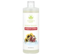 (Nature's Gate), Pomegranate Sunflower Body Wash, 16 fl oz (473 ml), Mild By Nature