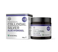 Nature's Greatest Secret Aloe Vera Hydrogel with Lavender Essential Oil | Hydrating & Conditioning | 98% Premium Colloidal Silver | 100g | Made in UK