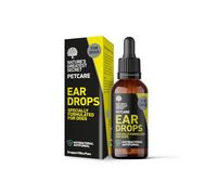 Natures Greatest Secret Antibacterial Ear Drops for Dogs, Soothes, Cleans & Protects with Colloidal Silver & Essential Oils, 30ml