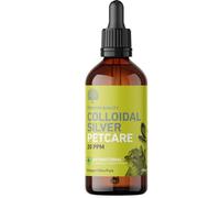 Nature's Greatest Secret Antibacterial Premium Quality Smallest Particle Size Crystal Clear Colloidal Silver Petcare 20ppm Dropper Bottle 100ml