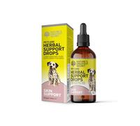 Nature's Greatest Secret Herbal Drops for Dogs, Skin Support with Calendula Petals, Burdock Root & Nettle Leaf | 100ml - All Natural