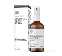 Nature's Greatest Secret Premium Quality Antibacterial 10ppm Colloidal Silver Spray 100ml