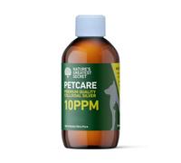 Nature's Greatest Secret Premium Quality Colloidal Silver Petcare Bottle 250ml | Smallest Particle Size | Crystal Clear | 10ppm