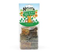 Natures Grub Flower & Herb Nibble Cubes - Size: 250g - Treats for Small Pets