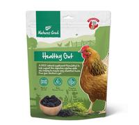 Natures Grub Healthy Gut 400g | 100% Natural Digestive Supplement for Chickens & Poultry, Activated Carbon, Gut Health