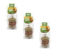 Natures Grub Peck 'N' Play Hanging Treat - 3 Pack | 100% Natural Foraging Treats for Chickens & Poultry, Hen Enrichment Treat, Boredom Busting