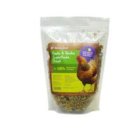Natures Grub Superfoods Garlic And Herb Chicken Treats (600g) (Multicoloured)