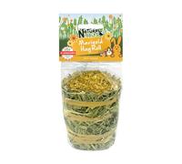 Natures Grub Timothy Hay Roll Marigold - Size: 100g - Treats for Small Pets