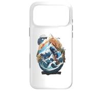 Nature's Harmony: Waves, Mountains, and Lighthouse Case for iPhone 17 Pro Max