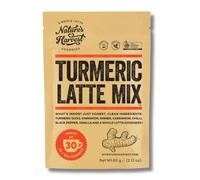 Nature's Harvest - Turmeric Latte Mix, Add on Golden Milk Tea, Smoothies and Other Drinks, Turmeric Spice Blend, Caffeine-Free Coffee Alternative, 60g Pack, 30 Servings