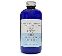 Nature's Intervention 99% Natural Gentle Dog Shampoo - Concentrated 1:5 Dilution - Aloin-Free Aloe Vera, Tea Tree & Rosemary - Sulfate-Free Soothing Wash for Itchy-Feeling Skin - 250ml