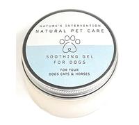 NATURE'S INTERVENTION 99% Natural Soothing Aloe Gel for Dogs - 100g - Plastic-Free Jar with Aluminium Lid - Aloin-Free Aloe Vera & Neem