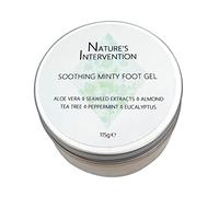 Nature's Intervention - Minty Foot Gel - 99% Natural - Aloe Vera, Mint, Tea Tree, Eucalyptus. Cooling, Soothing & Hydrating. Non-Greasy, Fast-Absorbing Formula. 115ml
