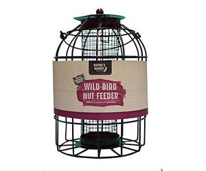 Natures Market 3 x BF008N Squirrel Guard Hanging Nut Peanut Feeder Wild Bird Garden Feeding Station