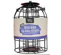 Natures Market 3 x BF008FB Squirrel Guard Hanging Fat Ball Feeder Wild Bird Garden Feeding Station