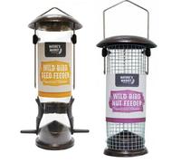 Nature's Market Hammertone Wild Bird Seed + Nut Feeder