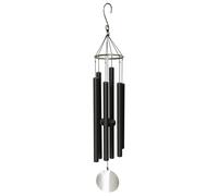 Nature's Melody Aureole Tunes Wind Chimes 28" - Black