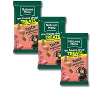 Nature's Menu Beef (3 x 15g) Freeze-Dried Meat Bites - Training Treats for Dogs