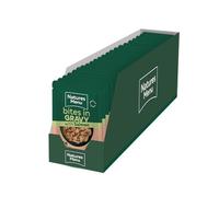 Natures Menu Bites in Gravy Wet Cat Food in Pouches with Salmon 22 x 85g