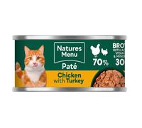 NATURES MENU Cat Chicken with Turkey Pate 85g