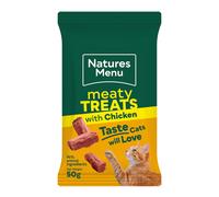 Natures Menu Cat Meaty Treat Chicken & Liver - Size: 50g