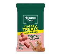 Natures Menu Salmon Meaty Cat Treats - 50g
