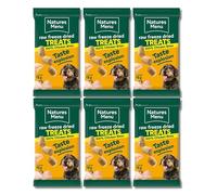 Nature's Menu Chicken (6 x 15g) Freeze-Dried Meat Bites - Training Treats for Dogs