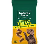 Natures Menu Chicken Original variety Real Meaty Dog Treats 50g