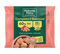 Natures Menu Complete and Balanced 60/40 Beef and Chicken Nuggets Dog Food - 1kg