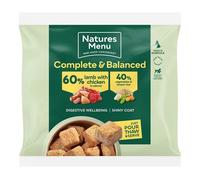Natures Menu Complete and Balanced 60/40 Lamb and Chicken Nuggets Dog Food - 1kg