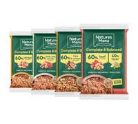 Natures Menu Complete and Balanced 60/40 Meat Selection Block Multipack Dog Food - 12 x 300g